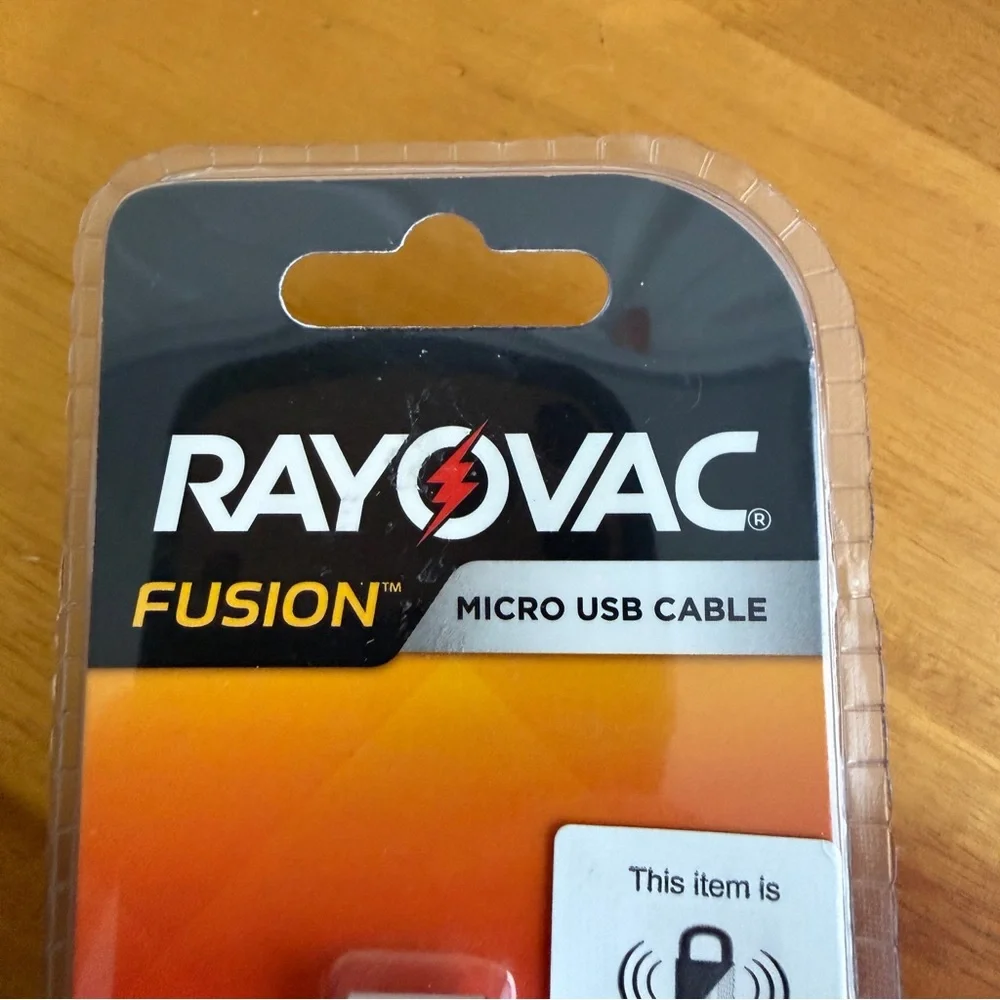 Rayovac fusion micro USB charger 6 feet